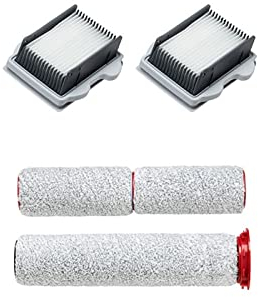 Ersatzteil Hauptbürstenrollen, Hepa-Filter, Kompatibel mit Roborock Dyad Pro, Staubsaugerteile Ersatz(Combo kit)