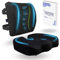 Fisiopibu Pack Cojin Silla Oficina + Cojin Lumbar + Regalo PDF de Ejercicios|Cojín para Coxis|Respaldo Lumbar Silla Oficina|Cojin Antiescaras|Ortopedico|Viscoelastico|Gaming|Funda Lavable a máquina