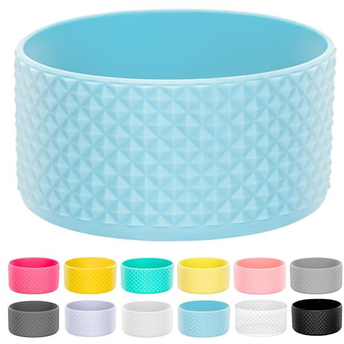Silicone Sleeve Boot for 32-40oz Hydro Flask, Wide Mouth Water Bottle Boot Bottom Base for YETI, Simple Modern,Takeya,MIRA and with Bottom Width of 3.56in, Not for Stanley Tumbler