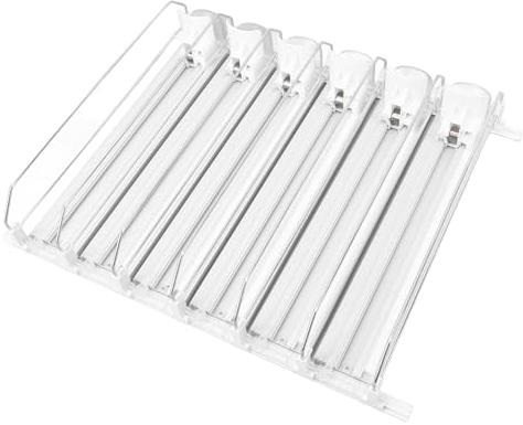 Organizador De Bebidas Para Nevera,Dispensador De Bebidas Para Nevera Cargado,Organizador De Latas De Refresco Autoempujante, Dispensador De Latas De Refresco Deslizante Empujador (blanco)