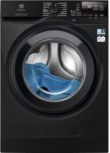 Electrolux EW7W295B Lavasciuga DualCare 700 con Tecnologia SensiCare+, 9 kg Lavaggio o 5 kg Asciugatura, 1400 Giri al Minuto, Lavaggio Rapido e Cesto CareDrum, 847x597x576 mm, Classe A, Nero