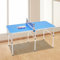 Oxylonty Tischtennisplatte Mini Tischtennis Platte Tischtennistisch klappbar Mit Netz, Blau 152 x 76 x 76 cm
