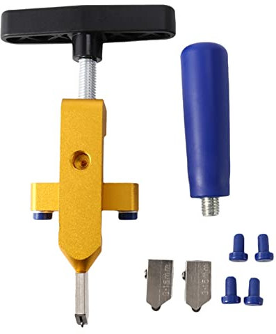 Sessleger Herramienta Multifuncional Portátil de Corte De Una Pieza de Vidrio de Azulejo de Ceramica Herramienta de Mano Multifuncional 2-en-1