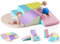 Weiches Baby-Spielset, weiches Spielgerät für Kleinkinder, Klettern und Krabbeln, Schaumstoffspiel, Kinder-Aktivitätsspielspielzeug, mehrfarbig für Babys, Kleinkinder, Vorschüler, Indoor-Spielgeräte