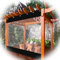 Outdoor Wasserdicht Baldachin Vorhang für Garten Terrasse Pergola Anpassbar Regenschutz mit Öse für Balkon oder Veranda (1,3 x 2,4 m)