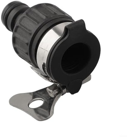 Adaptador de manguera para grifos sin rosca compatible con la mayoría de tamaños de manguera, instalación rápida