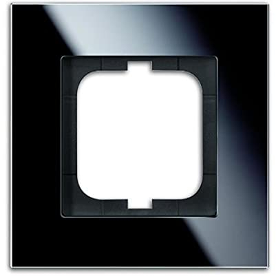 Busch-Jaeger 1721-825 Abdeckrahmen 1-fach Glas Schwarz Carat 2CKA001754A4322