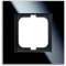 Busch-Jaeger 1721-825 Abdeckrahmen 1-fach Glas Schwarz Carat 2CKA001754A4322