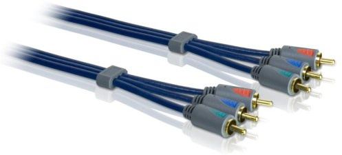 Philips SWV 7126 W/10 Komponenten Video-Kabel (HD-Video-Anschluss) 1,5 m