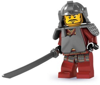LEGO 8803 - Collectable figurine Mini figurine Samurai Warrior - Series 3