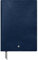 Montblanc Notebook 113639 Fine Stationery #146 – Leder Notizbuch A5 kariert mit Softcover – Farbe: Indigo – 192 Seiten
