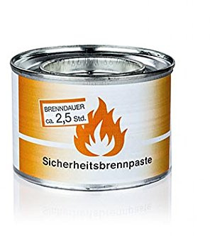 Sicherheitsbrennpaste, ca. 2,5 Stunden Brenndauer, Dagema, 200g