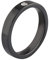 MelanO Ring, Vorsteckring Eva Diamond Keramik schwarz (54 (17.2))