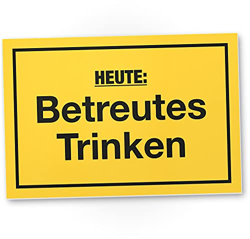 DankeDir! Schild mit Spruch Bar Lustige Geschenkidee Geburtstagsgeschenk bester Freund Kumpel Kleines Geschenk Männer Party Deko Zubehör Trinkspiele - Kunststoff, 30 x 20 cm, Wandmontage, Rechteckig