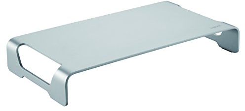LogiLink BP0033 - Accessori per supporto TV: rialzo per monitor in alluminio (spessore: 5 mm), portata massima 20 kg