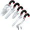 Radius Garden 5tlg Blau Ergonomische Hand Werkzeug Set rot