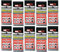 reditape Basic Pocket Größe Duct Tape 10 Pack Black - 10940