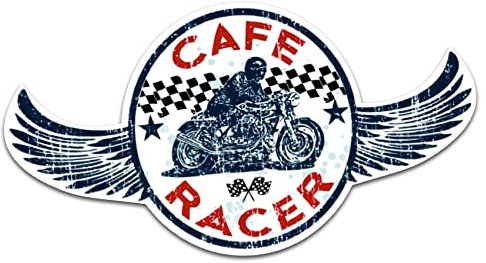 Finest-Folia Retro Vintage Aufkleber Sticker Old School Ace Kult Rockabilly (#4 Racer)