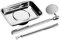 S&R Edelstahl Inspektionswerkzeug, Magnet Pick Up Set 3-tlg, Starker Magnetgreifer ausziehbar bis 630 mm, Inspektionsspiegel D 32 mm ausziehbar bis 460 mm, Magnetschale 64x93 mm, Teleskop Magnetheber