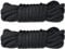 Sailing Boat Dock Lines Double Braided Nylon Anchor Lines Pre-spliced with a 12 Loop Marine-Grade Boat Rope Mooring Lines for Boats (L:16.5 Ft/ 25 Ft/ 50Ft, D:3/8, 1/2, 5/8)