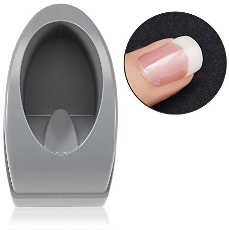 French Dip Nail Container Professional Manicure Kit Dipping Powder Tool French Nail Art Decals Gray for Salon Home Use