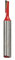 Flute Straight Router Bits Wood Router Bit 1/4 Shank for Woodworking Groove Chisel Bits 1/8''