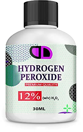 HYDROGEN PEROXIDE 12% Premium Quality VARIOUS SIZES SAME DAY DISPATCH UK MADE (30ML CAP)
