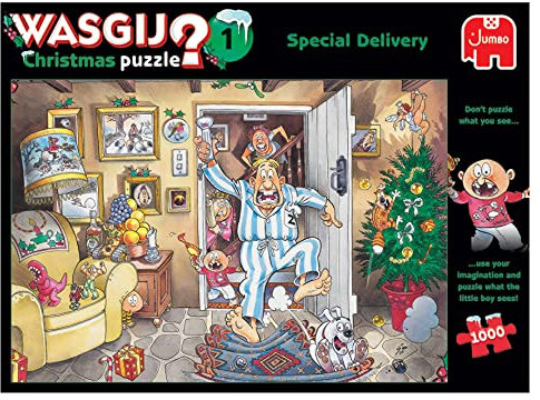 Jumbo 81907 Puzzle, Multicolor