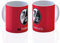 SC Freiburg Tasse Logo rot - Keramik - Logo-Klassiker - Trinkbecher - Tasse - 1 Stück (1er Pack) - 8 cm x 11 cm