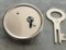 BTE Deutschland Spardosen Schloss 39mm Metall (Made in Germany) (1 Metall)