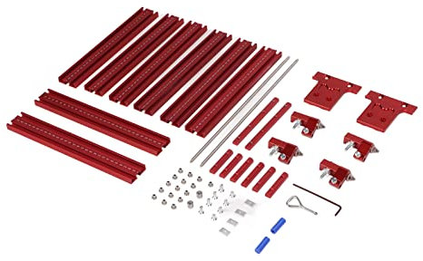 Rail de Travail du Bois, Facile à Assembler, Guide de Scie Précis pour le Travail