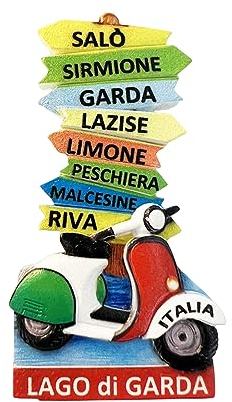 Lake Garda Italy Fridge Magnet Travel Souvenir Refrigerator Decoration Magnetic Sticker Craft Collection