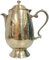 PARIJAT HANDICRAFT Embossed Design Mughlai Style Brass Jug Pitcher 1400ml, Serving and Storing Water