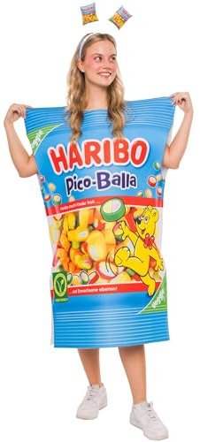 Deiters Kostüm HARIBO Pico-Balla Erwachsene bunt one size