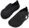 Kinder Badeschuhe Wasserschuhe Strandschuhe Mädchen Junge Schwimmschuhe Barfußschuhe rutschfeste Surfschuhe Sportschuhe Kleinkind Schwimmbad(200.schwarz,28/29 EU)