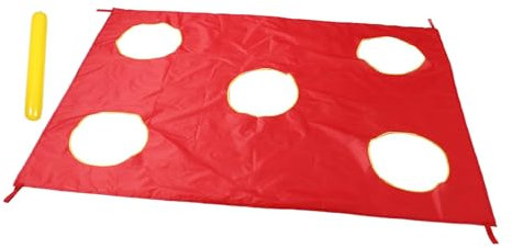 TOYANDONA Regenbogen-Fallschirm für Jungen und Mädchen Outdoor-spielgeräte für Das Koordinationstraining Im Vorschulalter