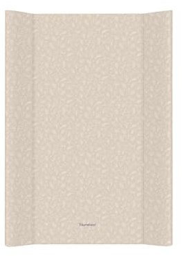 TRÄUMELAND - Garden | Wasserabweisende und abwischbare Wickelmulde mit floralen Design |Wickeltischauflage ausThermo-Vlies und phtalatfreie PVC. 50x70 cm