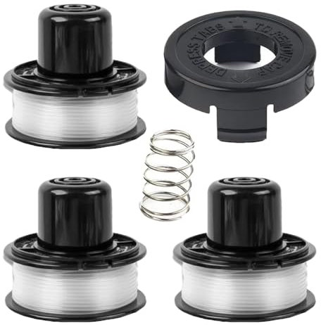 Bobine Fil Coupe Bordure,Bobine Fil Coupe Bordure,Bobine de Fil de Rechange,Compatible avec Black + DEC tondeuse gl250, gl310, gl360(3+1+1)