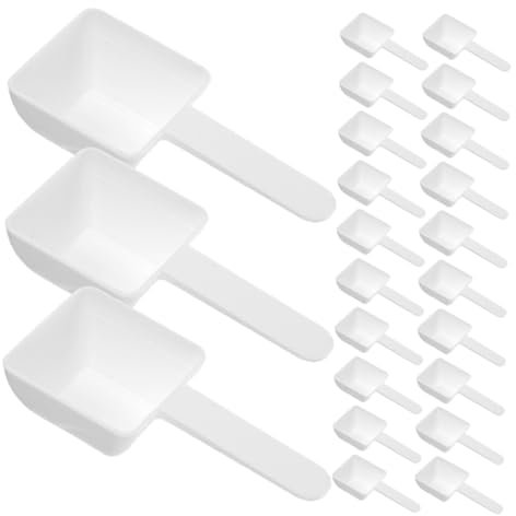 Yardenfun 40pezzi Misurino Per Detersivo in Polvere Dosatori Grammi Misurino Cucina Per Pesare Alimenti Misurini e Lavaggio Mano