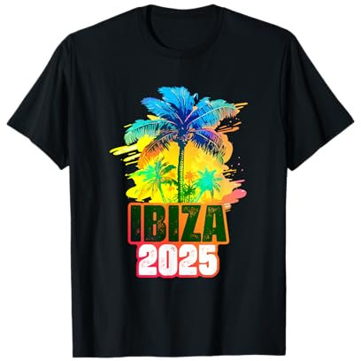 Tripulación Ibiza 2025 | Colorido Camiseta