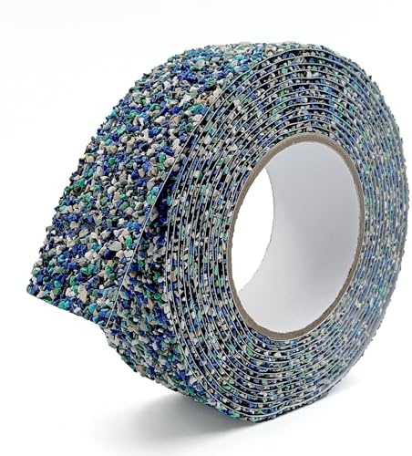 ONTWIE Cinta adhesiva antideslizante de goma, 5 cm x 5 m. Multiusos. Resistente, impermeable, cinta de agarre de seguridad para escaleras, suelos, baños, caminos, piscinas para interiores y exteriores