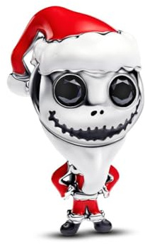 PANDORA Disney Nightmare Before Christmas Jack Skellington Charm 793979C01 Charm Anhänger