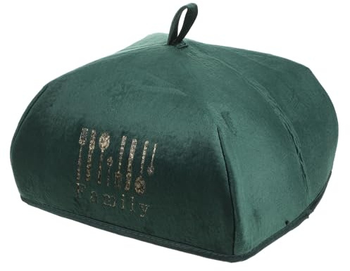 BAZEITFLOW Lebensmittelabdeckung Zufällige Farbe Faltbare zum Warmhalten von Speisen aus Aluminiumfolie und Eisen Kreative Speisehaube für Familienküchen und Kochaktivitäten
