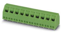 PHOENIX CONTACT SMKDSN 1,5/2 Leiterplattenklemme, 1.5 mm² Nennquerschnitt, 2 Polzahl pro Reihe, SMKDSN 1,5 Reichweite, 5 mm Rastermaß, Grün, 250 Stück