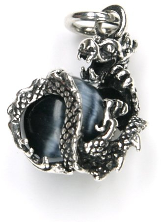 Drachensilber Keltischer Drache Kettenanhänger 925 Silber Schmuck Anhänger Kette Keltenknoten