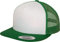 Flexfit Classic Trucker Cappello da Camionista, Unisex Adulto, Multicolore (kelly/wht/kelly), Taglia unica