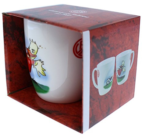 Rot Weiss Essen - Kindertasse Willi 0,2l Tasse Kaffeetasse Kids mit Ente