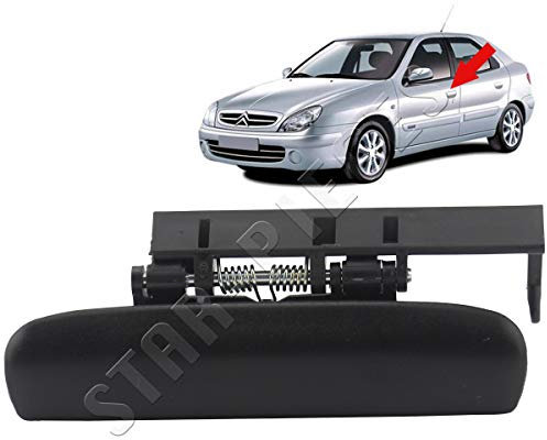 STARKIT PERFORMANCE Poignée de porte compatible pour Xsara (1997-2006) poignée extérieure | avant gauche (côté conducteur) 9101L8