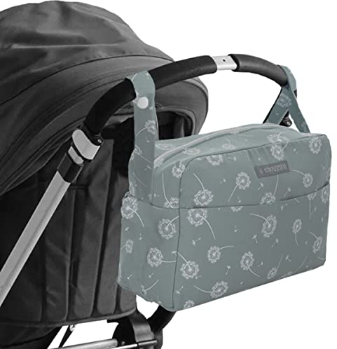 Matratze Kinderwagen Mimuselina – Kinderwagen Matratze aus 100 % OEKO-TEX-zertifizierter Baumwolle – Atmungsaktiv und Waschbar – Für Sommer und Winter – Handgefertigt in Spanien