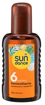 Sundance Sonnenölspray LSF 6, 200 ml vegan & wsserfest
